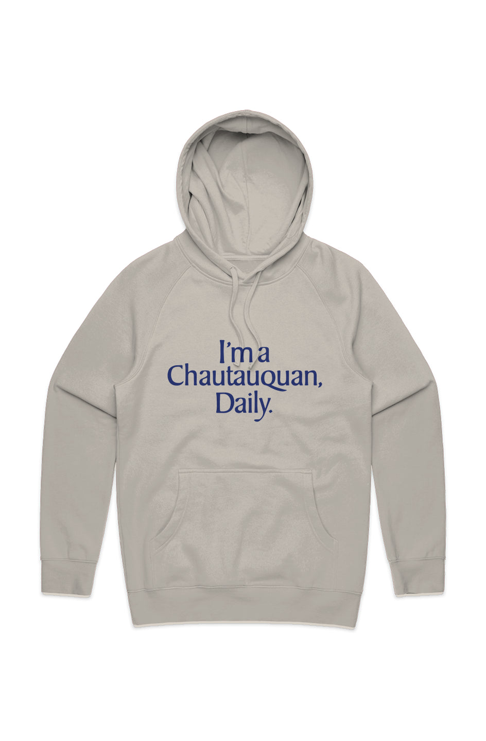 Daily Classic Fleece Hoodie - Bone, Pink