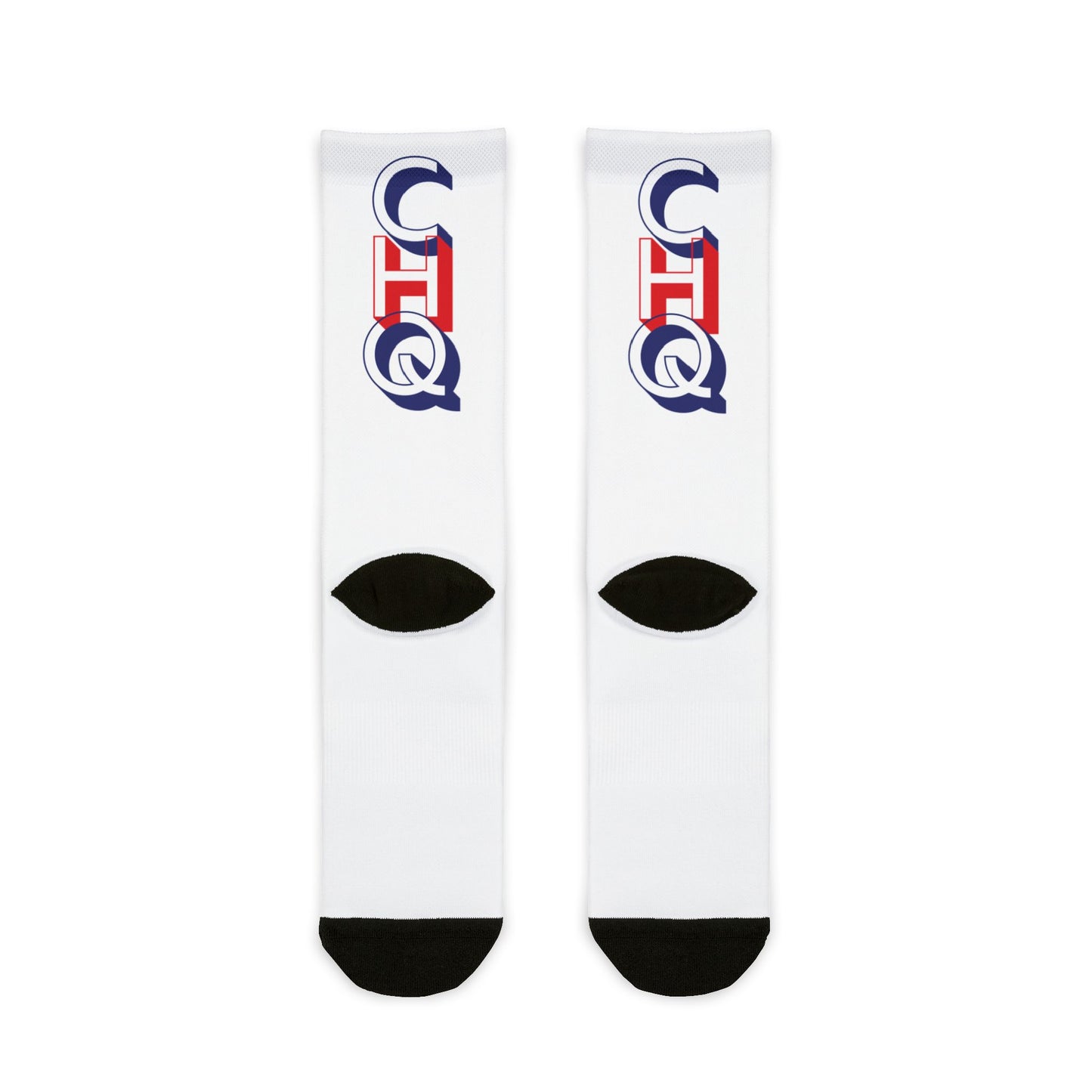 CHQ Red and Blue Crew Socks