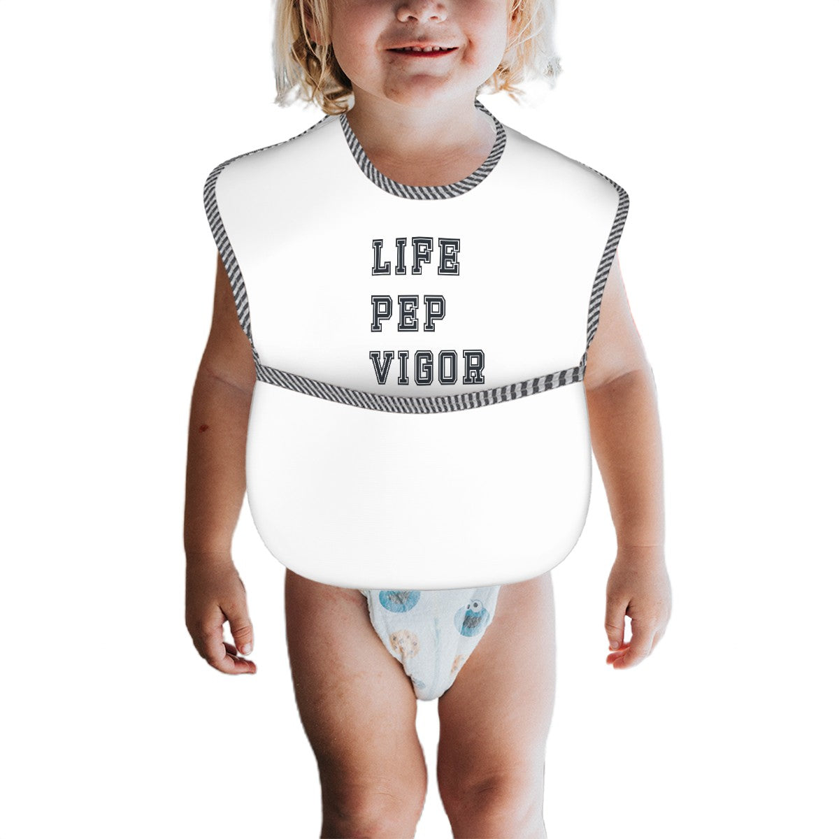 Life.Pep.Vigor. Collegiate Bib