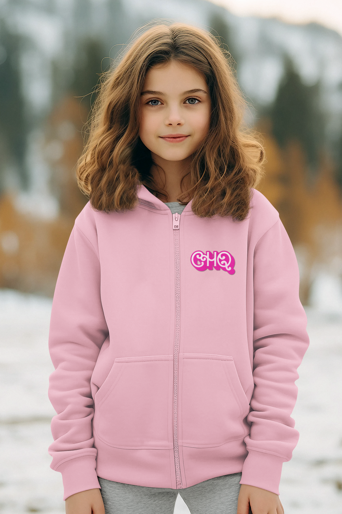 Five Cent Taffy Fleece Zip Hoodie