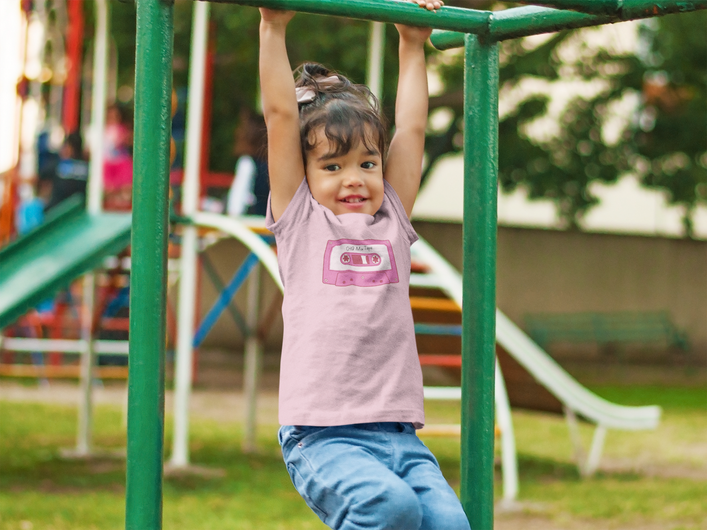 Mini Mixtape Tee - Pink