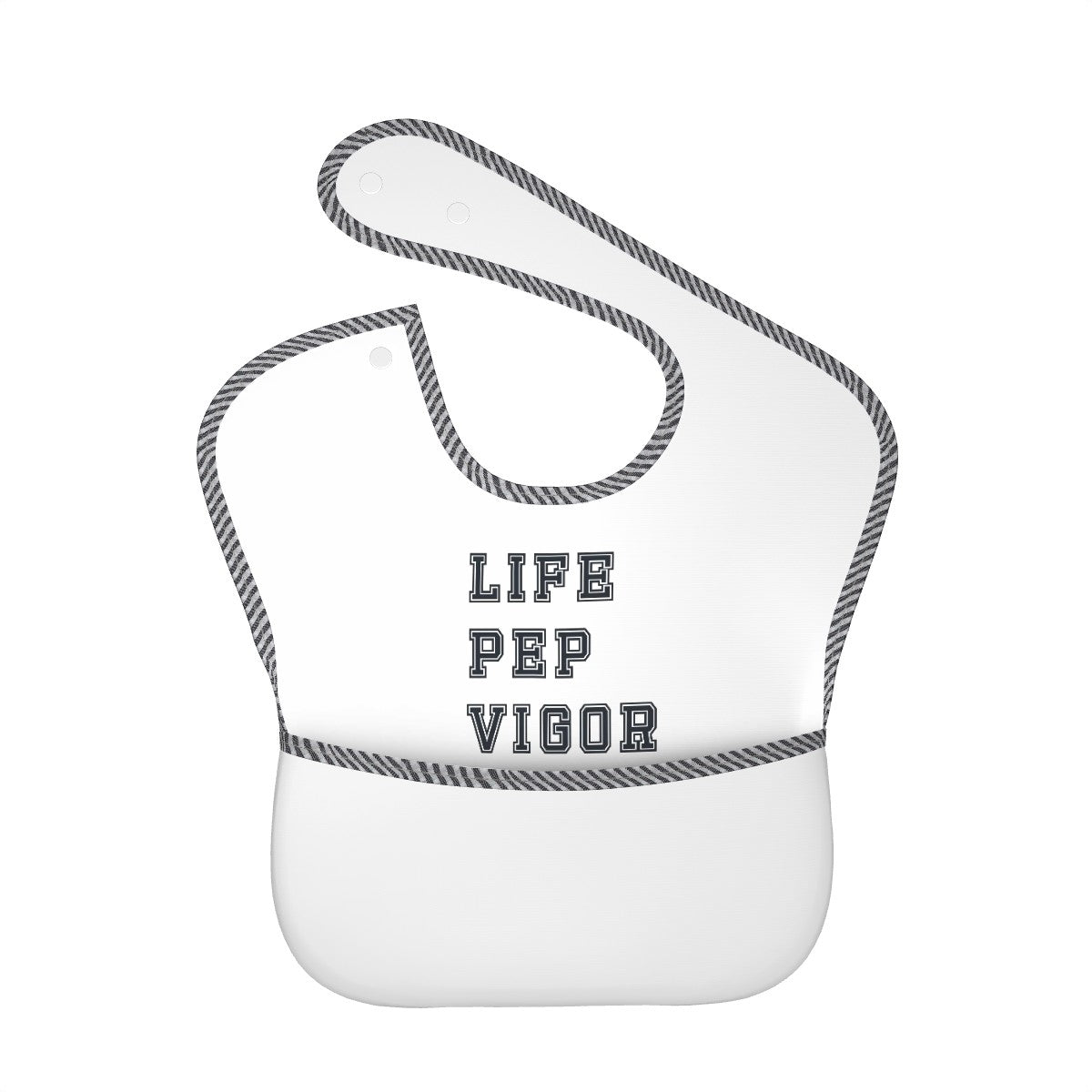 Life.Pep.Vigor. Collegiate Bib