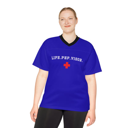 Life.Pep.Vigor. Football Jersey