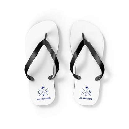 Life.Pep.Vigor. Logo Flip Flop