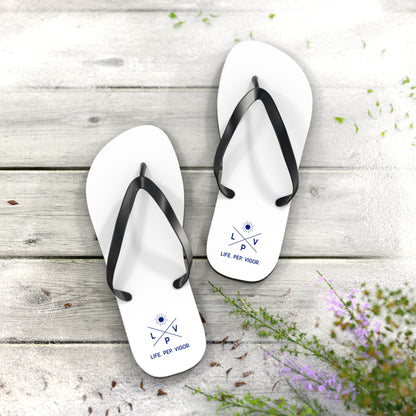 Life.Pep.Vigor. Logo Flip Flop