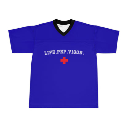 Life.Pep.Vigor. Football Jersey