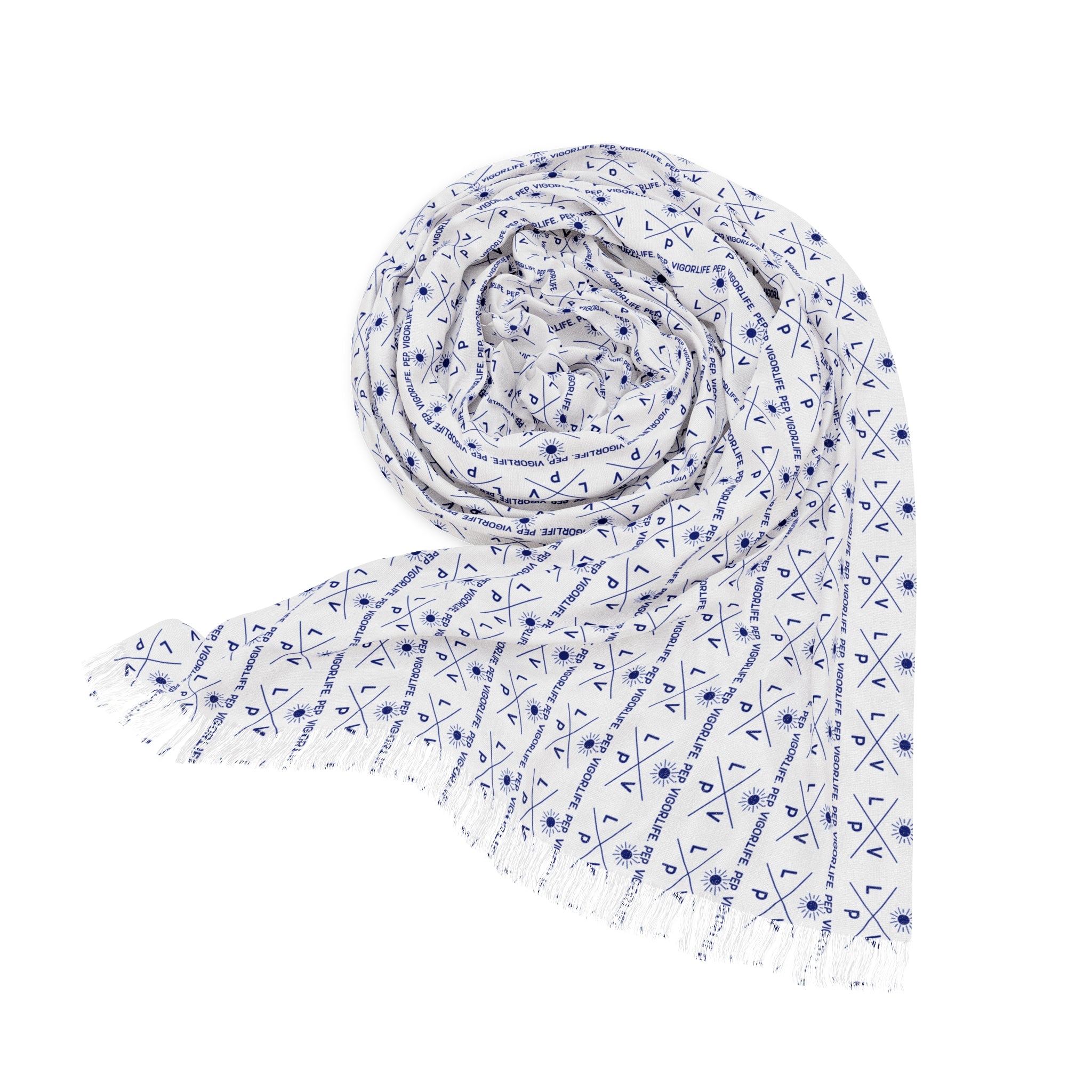 Life.Pep.Vigor. Sheer Scarf