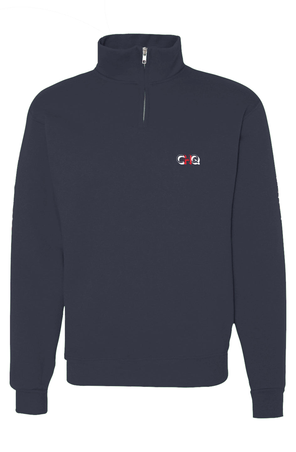 Cadet Quarter Zip Pullover - Navy