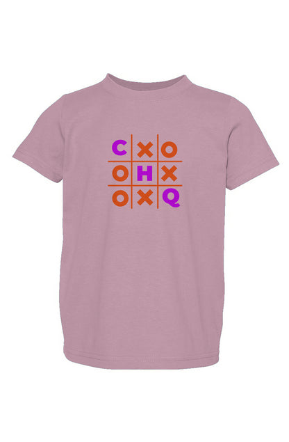 TicTacToe Camper Tee - Pink