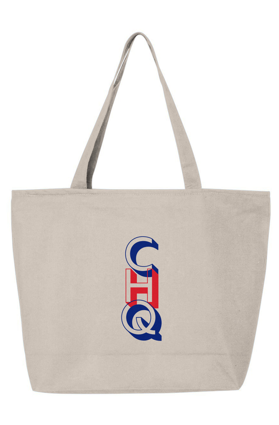 CHQ Essentials Zippered Tote - Light