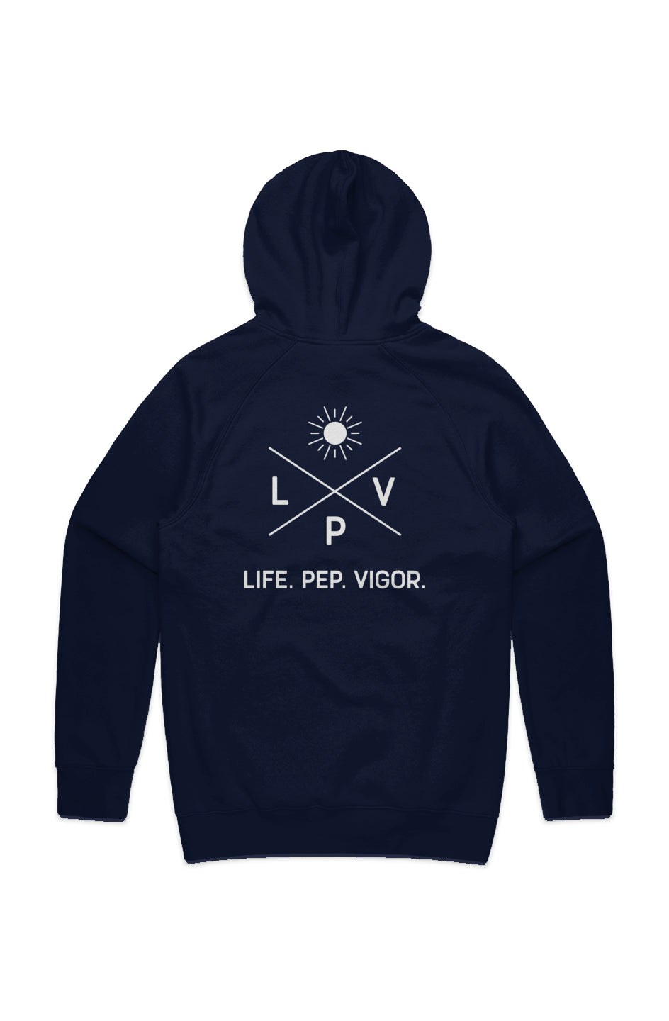 LPV Classic Fleece Hoodie - White