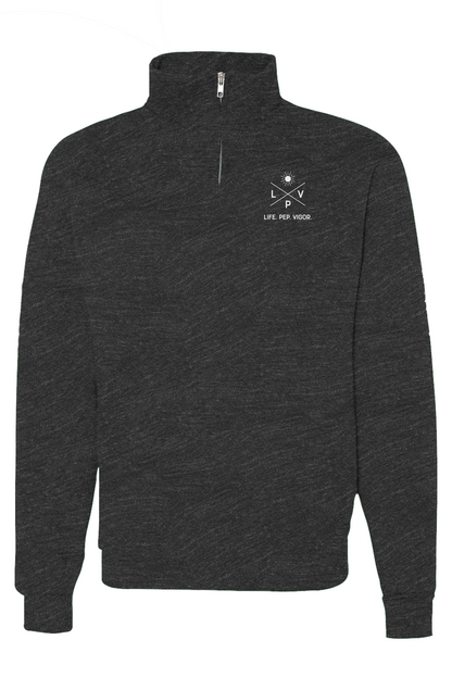 Life.Pep.Vigor. Quarter Zip Pullover