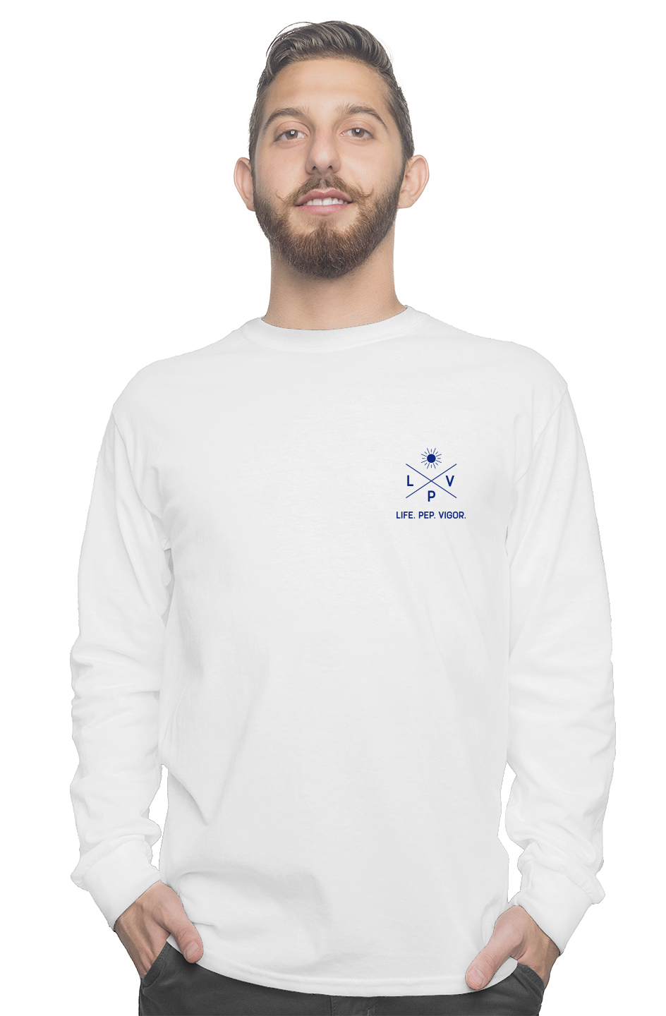 Life.Pep.Vigor. Long Sleeve Shirt