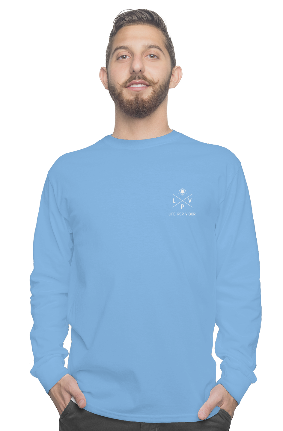 Life.Pep.Vigor. Long Sleeve Shirt