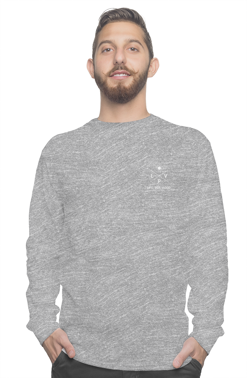 Life.Pep.Vigor. Long Sleeve Shirt