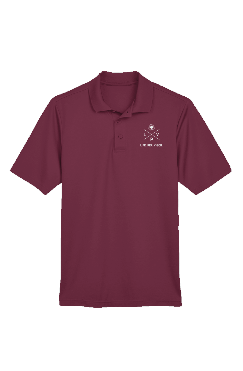 Life.Pep.Vigor. Performance Polo 