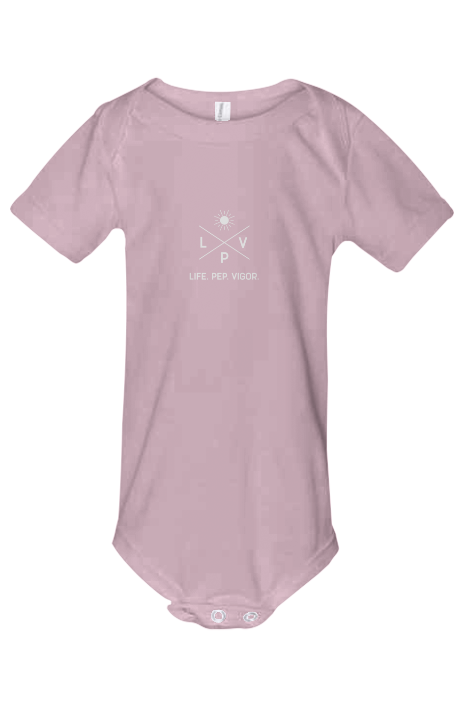 Life.Pep.Vigor. Logo Onesie
