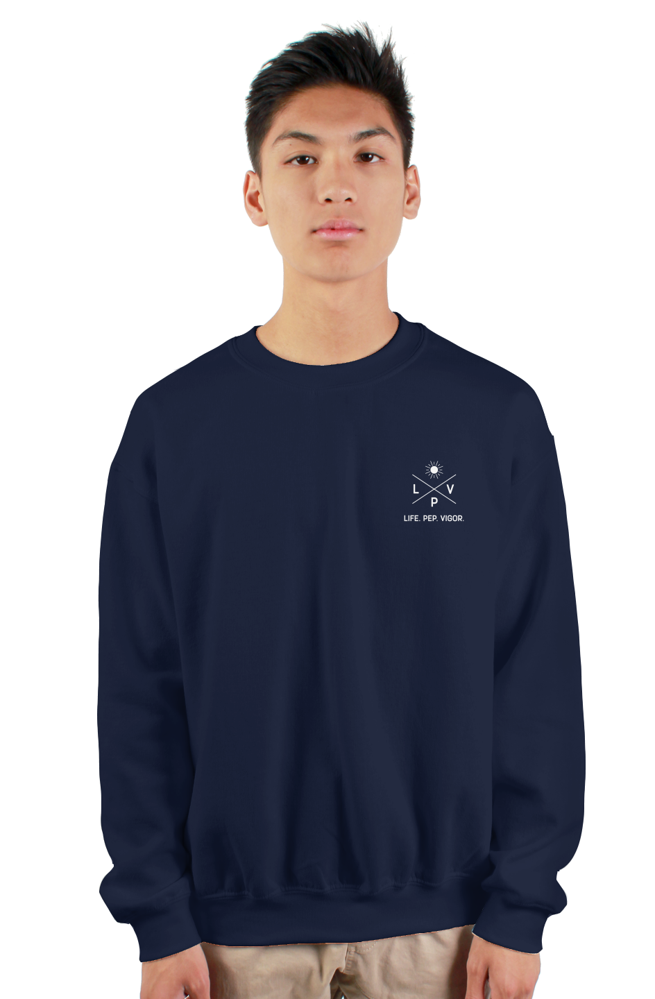 Life.Pep.Vigor. Classic Crewneck Sweatshirt