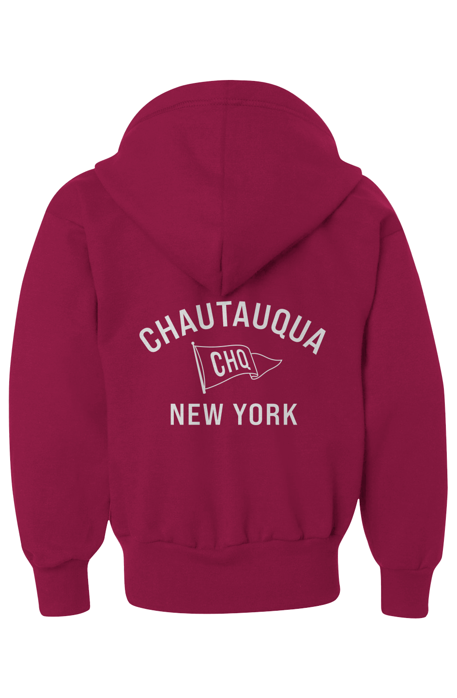 CHQ Youth Pennant Full Zip Hoodie