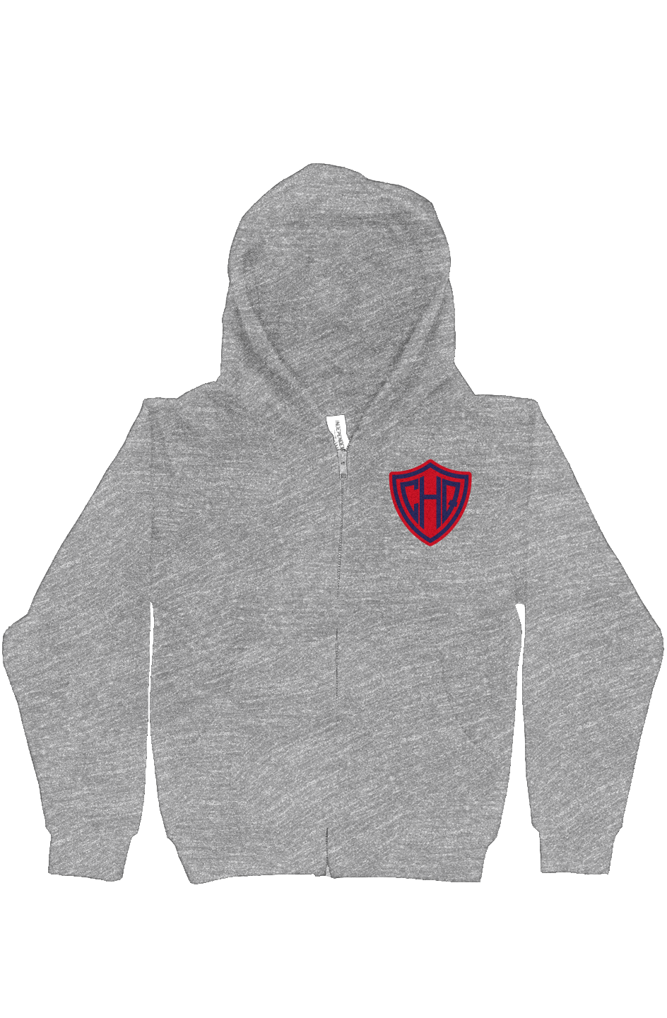 Badge Youth Full Zip Hoodie