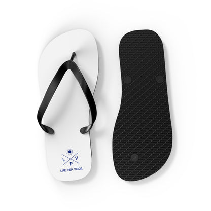 Life.Pep.Vigor. Logo Flip Flop