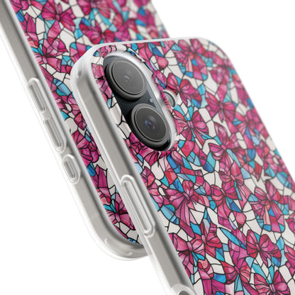 Stained Glass Bows SlimFlex Phone Case