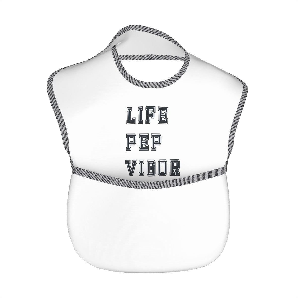 Life.Pep.Vigor. Collegiate Bib