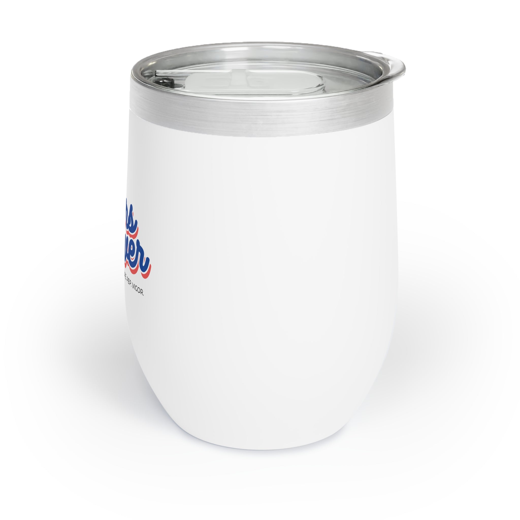 Cheers Wine Tumbler in White