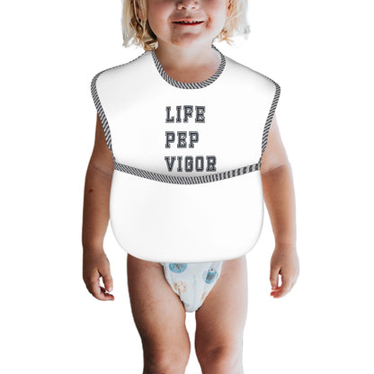Life.Pep.Vigor. Collegiate Bib