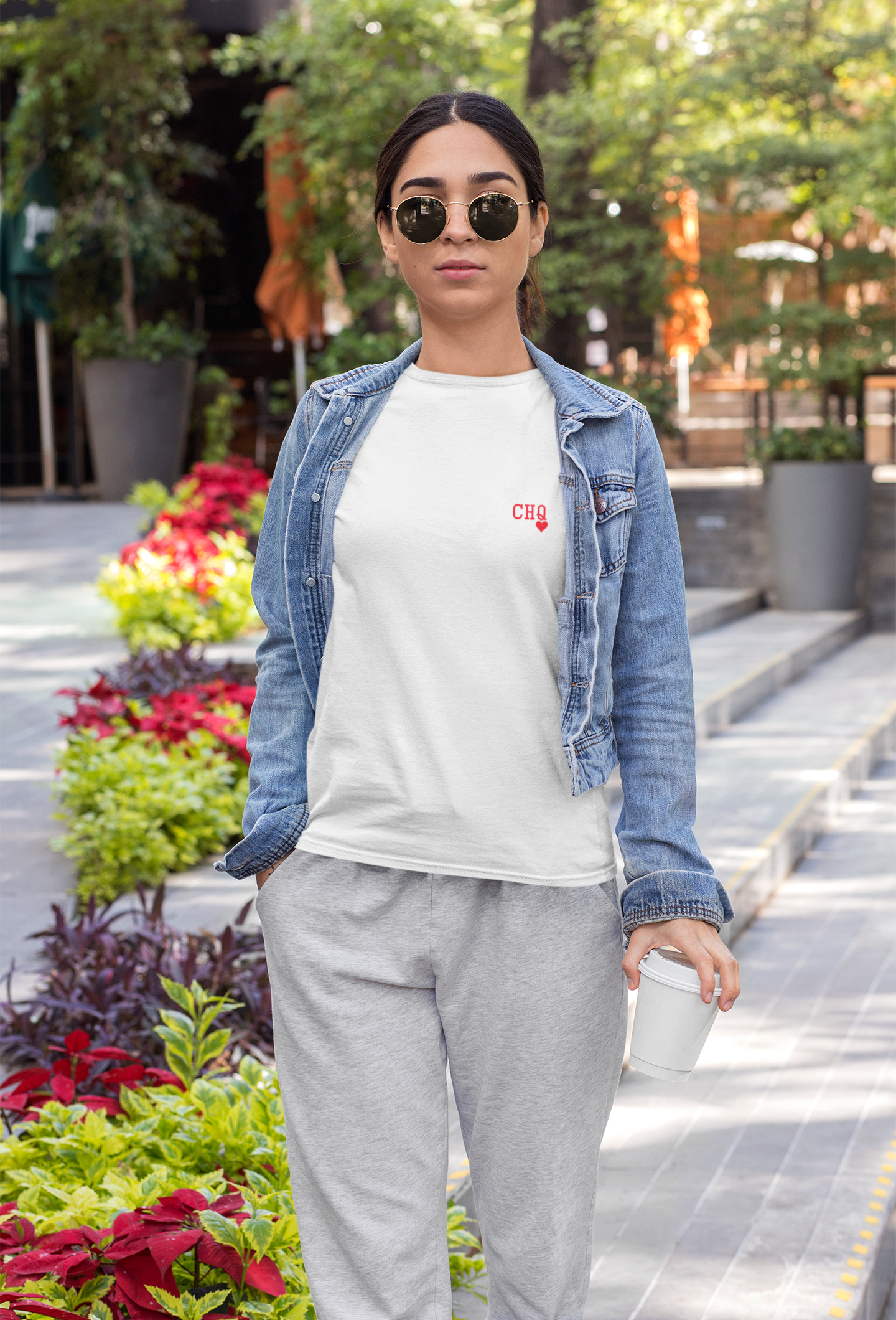 CHQ Hearts Performance Tee