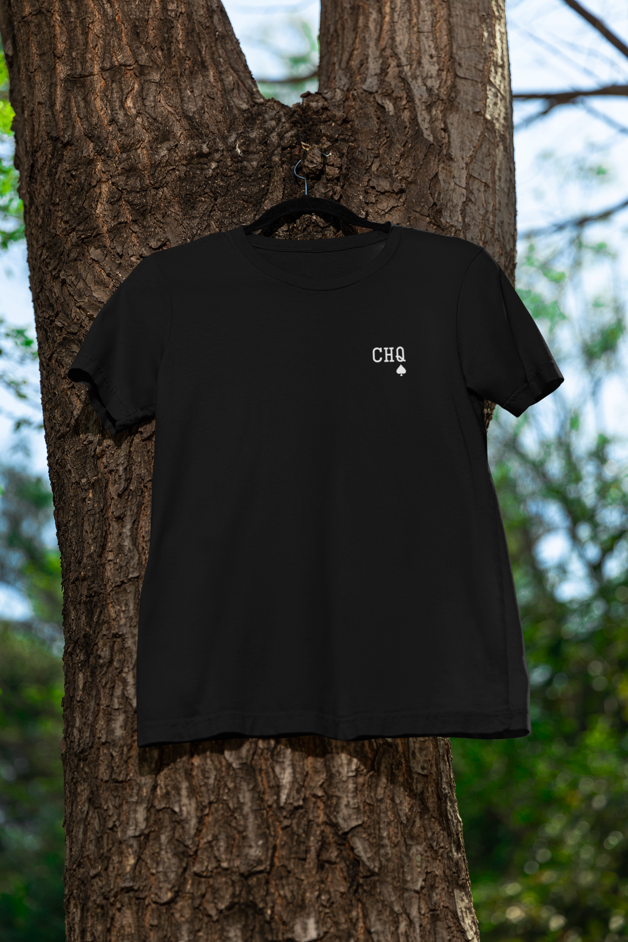 CHQ Spades Performance Tee - Black